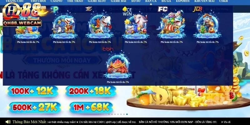 Nền tảng và hỗ trợ của JBD Bắn Cá