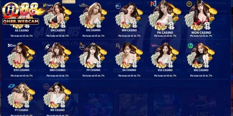 WM Casino - Trò Chơi Casino Đa Dạng